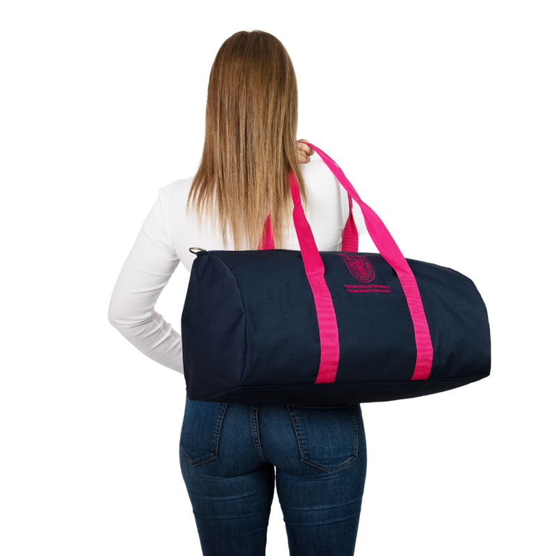 Weekender navy/pink